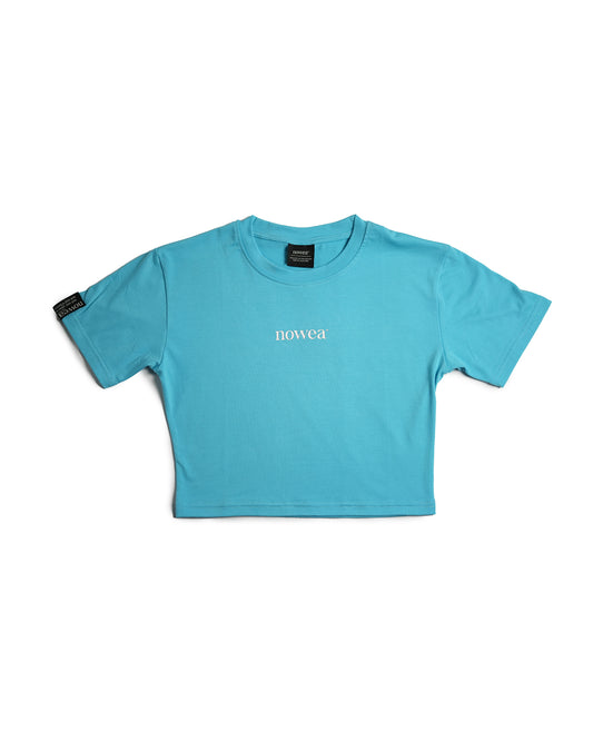 Origin Crop T-Shirt // Sky Blue